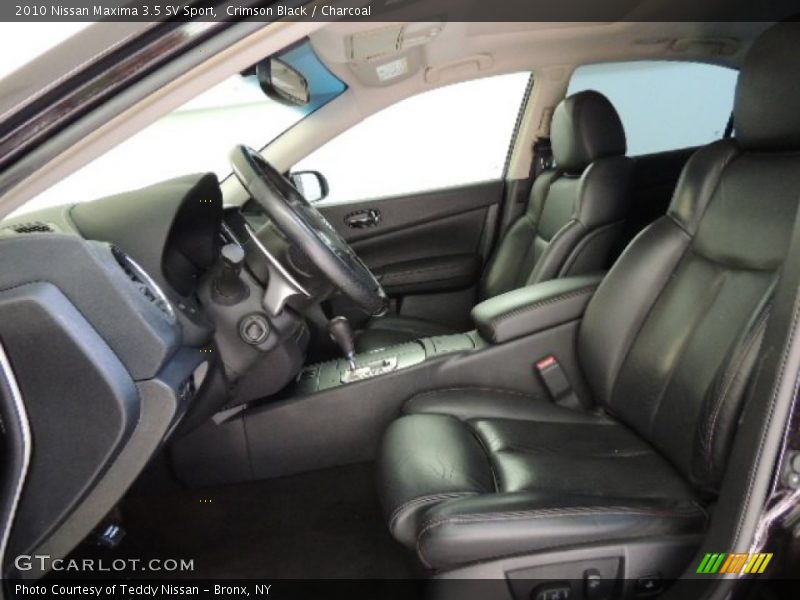 Crimson Black / Charcoal 2010 Nissan Maxima 3.5 SV Sport