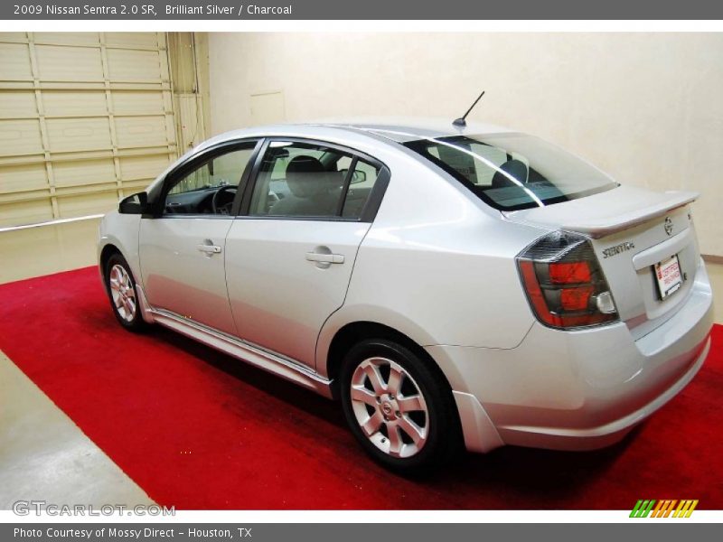 Brilliant Silver / Charcoal 2009 Nissan Sentra 2.0 SR
