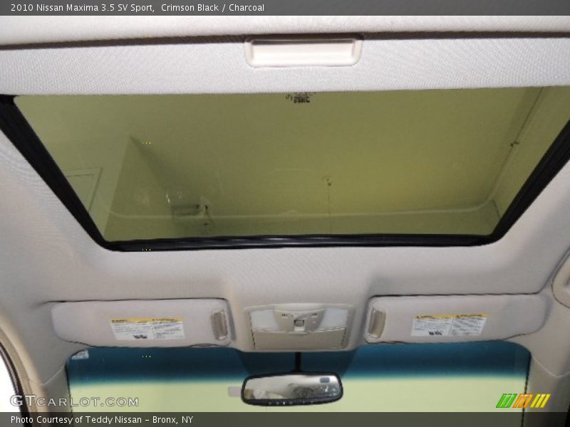 Crimson Black / Charcoal 2010 Nissan Maxima 3.5 SV Sport