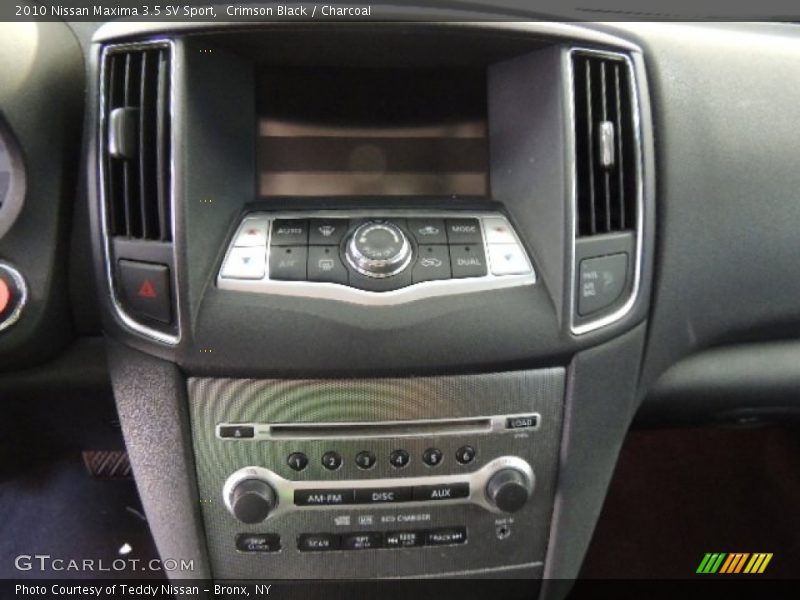 Crimson Black / Charcoal 2010 Nissan Maxima 3.5 SV Sport