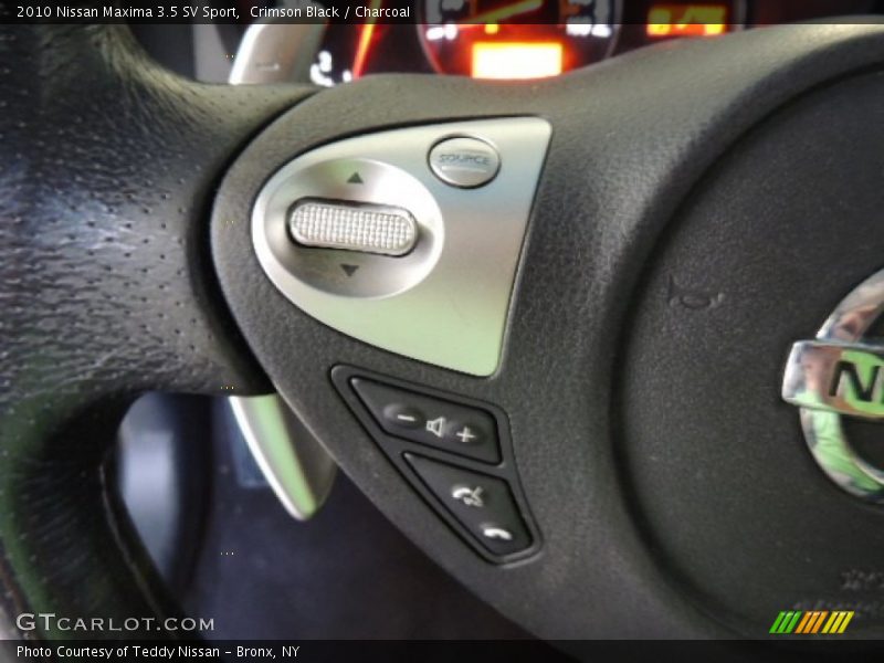 Crimson Black / Charcoal 2010 Nissan Maxima 3.5 SV Sport