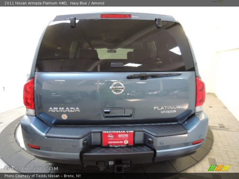 Navy Blue / Almond 2011 Nissan Armada Platinum 4WD