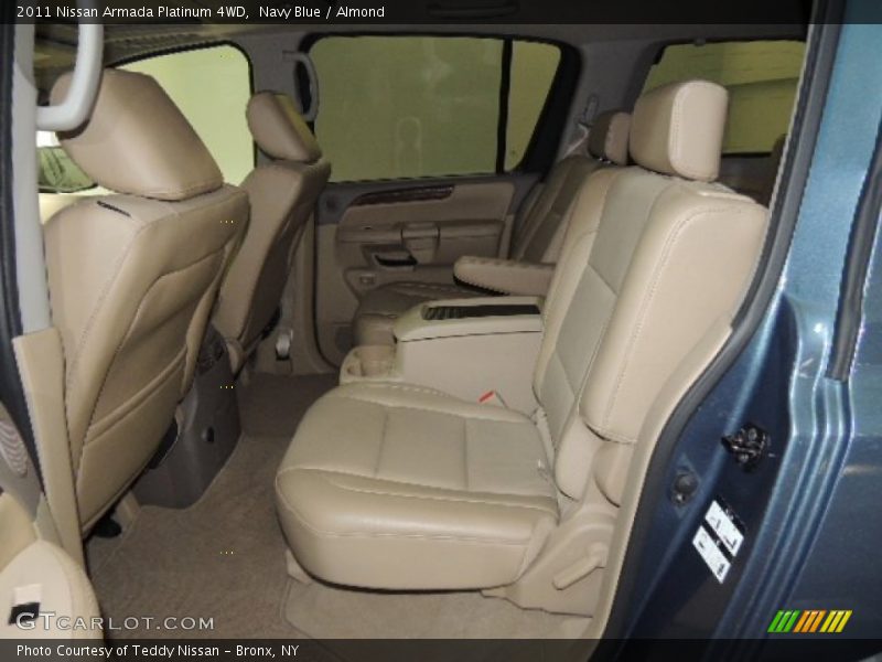 Rear Seat of 2011 Armada Platinum 4WD