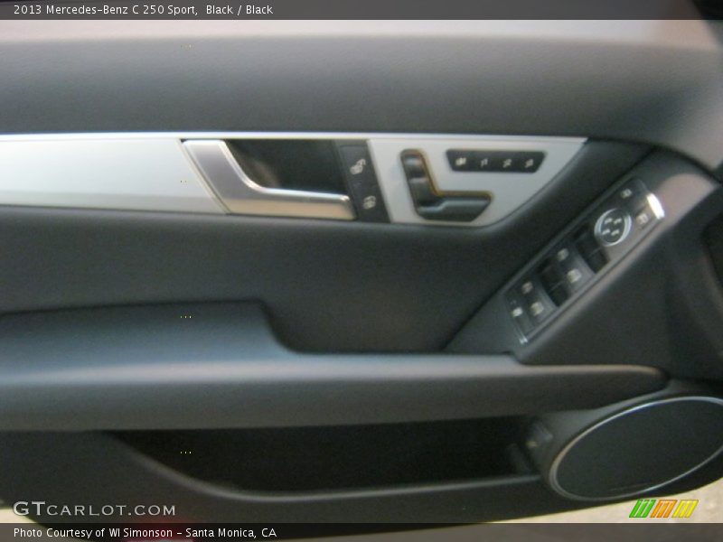 Black / Black 2013 Mercedes-Benz C 250 Sport