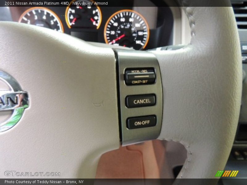 Controls of 2011 Armada Platinum 4WD