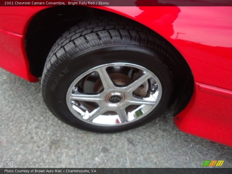 Custom Wheels of 2001 Camaro Convertible