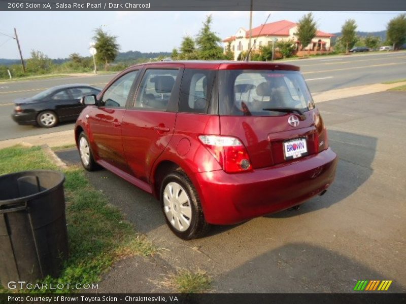 Salsa Red Pearl / Dark Charcoal 2006 Scion xA