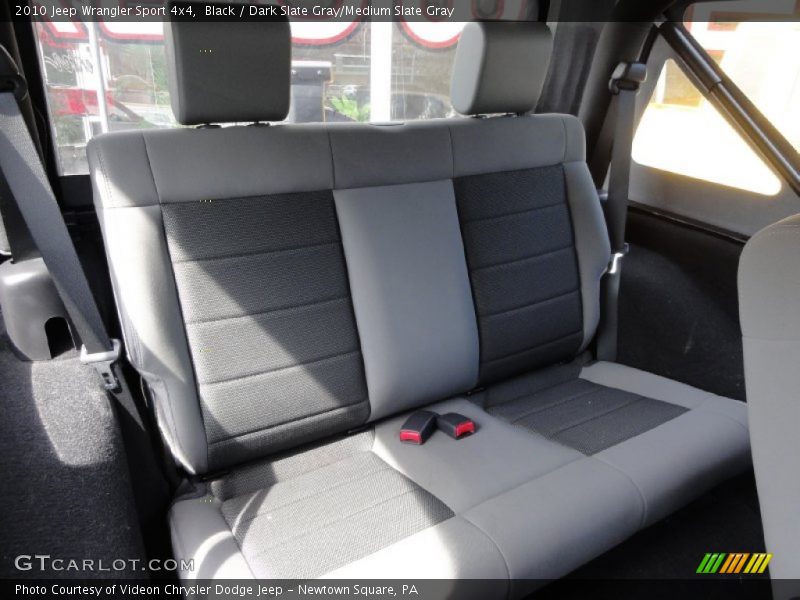Black / Dark Slate Gray/Medium Slate Gray 2010 Jeep Wrangler Sport 4x4