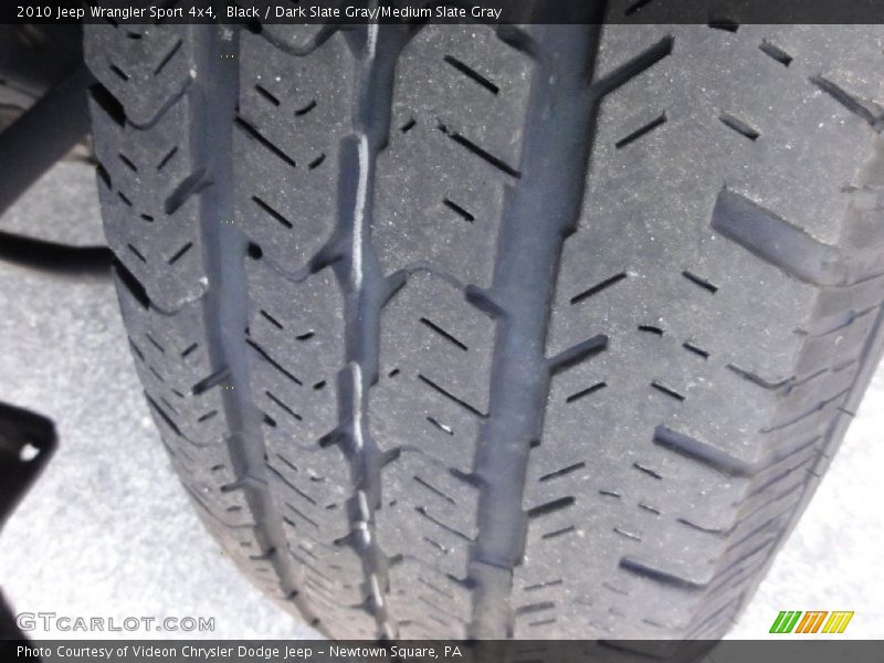 Black / Dark Slate Gray/Medium Slate Gray 2010 Jeep Wrangler Sport 4x4