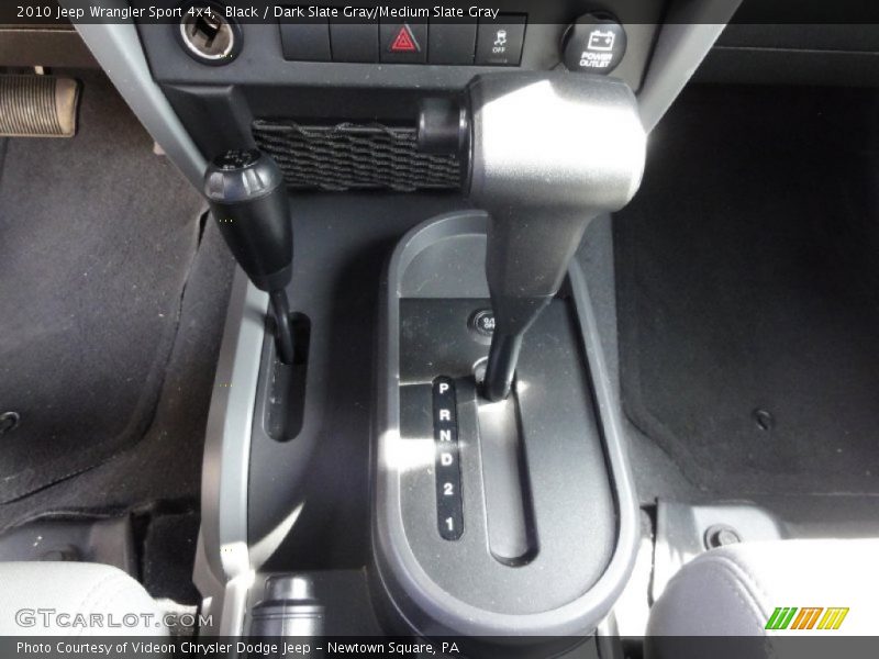 Black / Dark Slate Gray/Medium Slate Gray 2010 Jeep Wrangler Sport 4x4