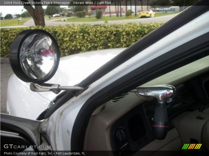 Vibrant White / Light Flint 2004 Ford Crown Victoria Police Interceptor