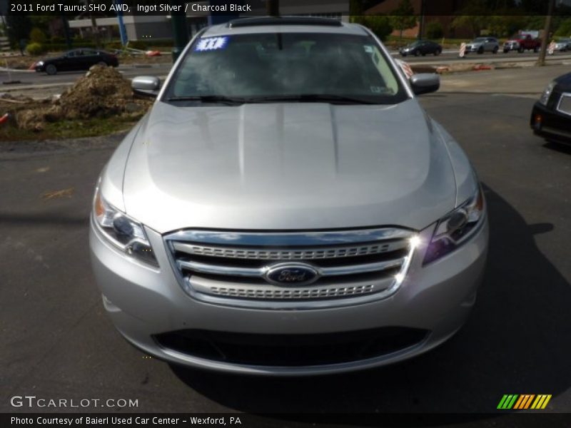 Ingot Silver / Charcoal Black 2011 Ford Taurus SHO AWD
