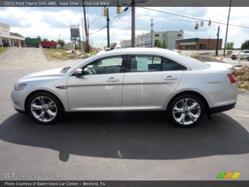 Ingot Silver / Charcoal Black 2011 Ford Taurus SHO AWD