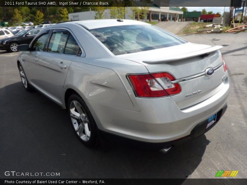 Ingot Silver / Charcoal Black 2011 Ford Taurus SHO AWD