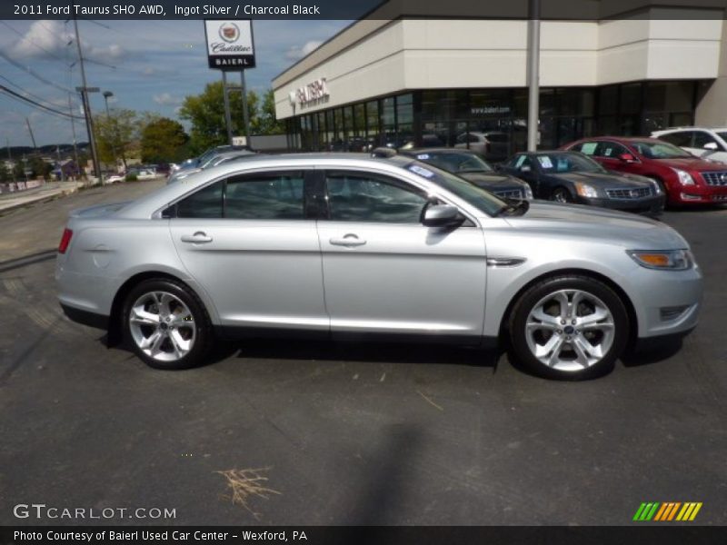 Ingot Silver / Charcoal Black 2011 Ford Taurus SHO AWD