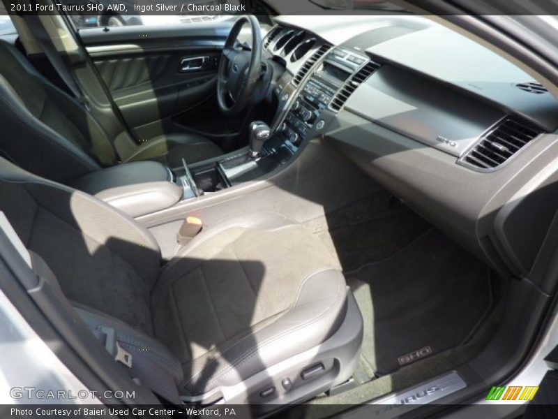 Ingot Silver / Charcoal Black 2011 Ford Taurus SHO AWD
