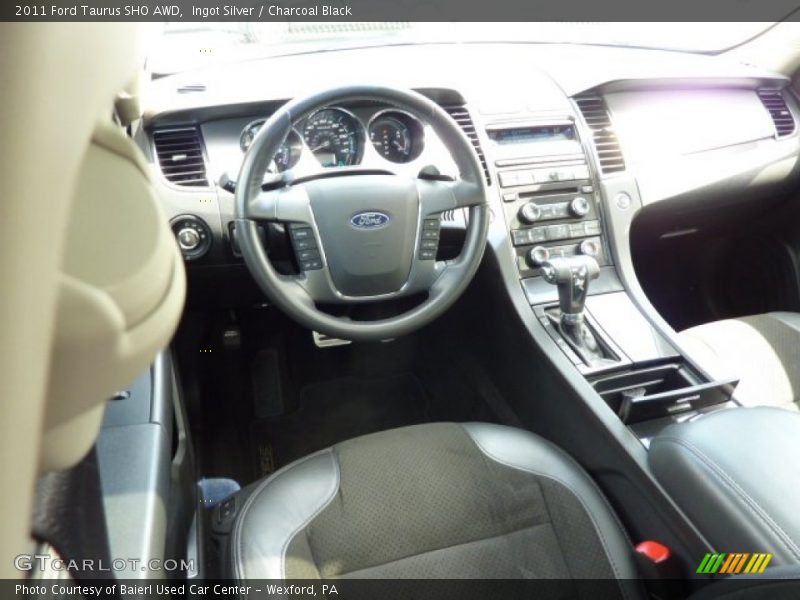 Ingot Silver / Charcoal Black 2011 Ford Taurus SHO AWD
