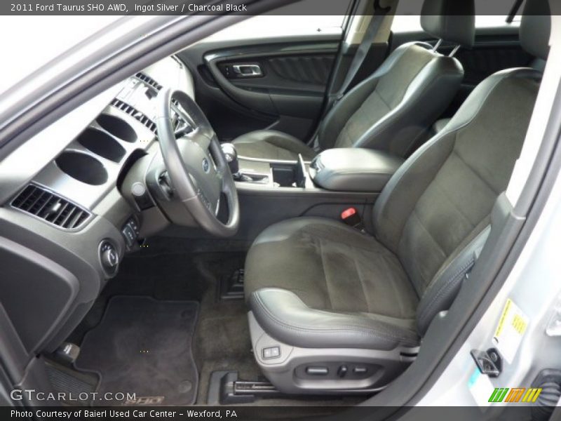 Ingot Silver / Charcoal Black 2011 Ford Taurus SHO AWD