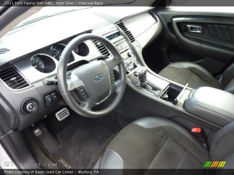 Ingot Silver / Charcoal Black 2011 Ford Taurus SHO AWD