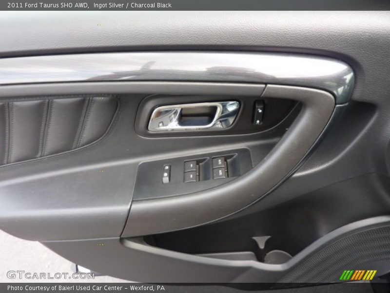 Ingot Silver / Charcoal Black 2011 Ford Taurus SHO AWD