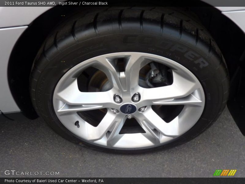 Ingot Silver / Charcoal Black 2011 Ford Taurus SHO AWD