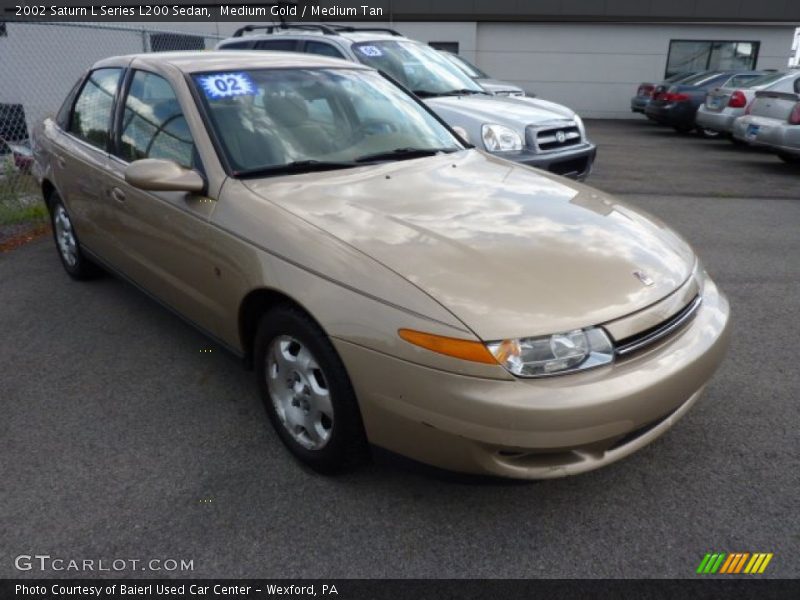 Medium Gold / Medium Tan 2002 Saturn L Series L200 Sedan