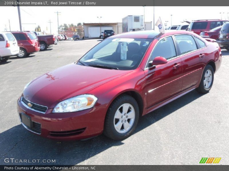 Red Jewel Tintcoat / Ebony 2009 Chevrolet Impala LT