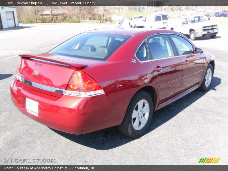 Red Jewel Tintcoat / Ebony 2009 Chevrolet Impala LT