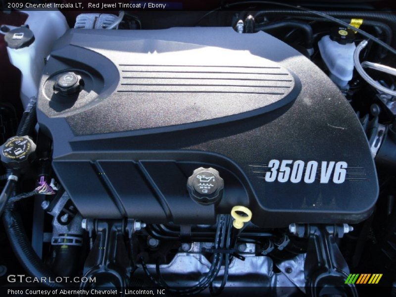 Red Jewel Tintcoat / Ebony 2009 Chevrolet Impala LT
