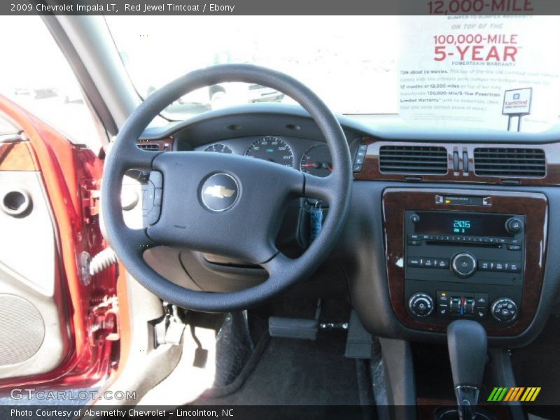 Red Jewel Tintcoat / Ebony 2009 Chevrolet Impala LT