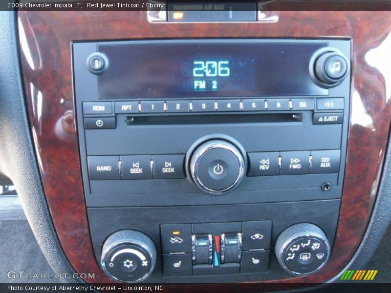 Red Jewel Tintcoat / Ebony 2009 Chevrolet Impala LT