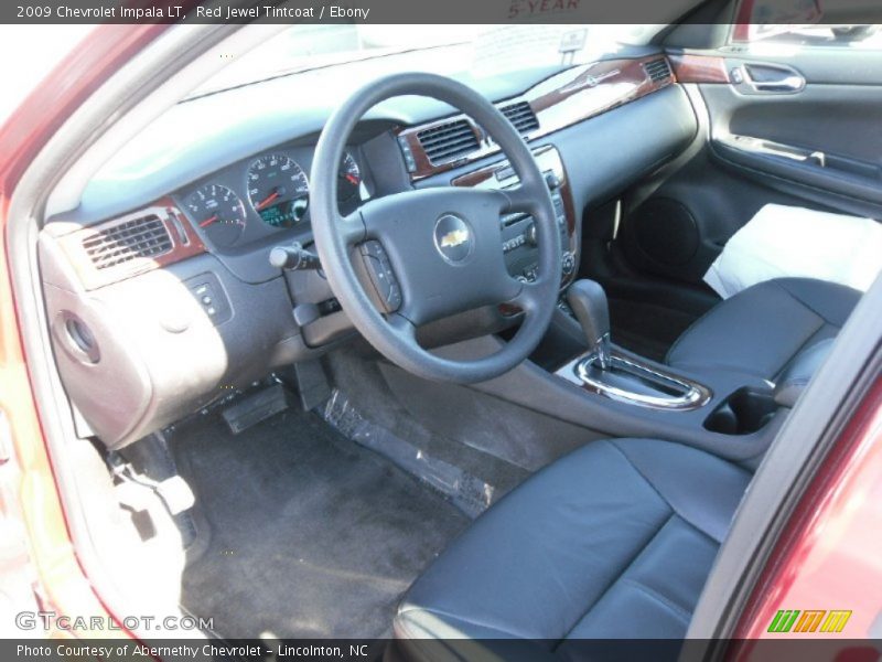 Red Jewel Tintcoat / Ebony 2009 Chevrolet Impala LT