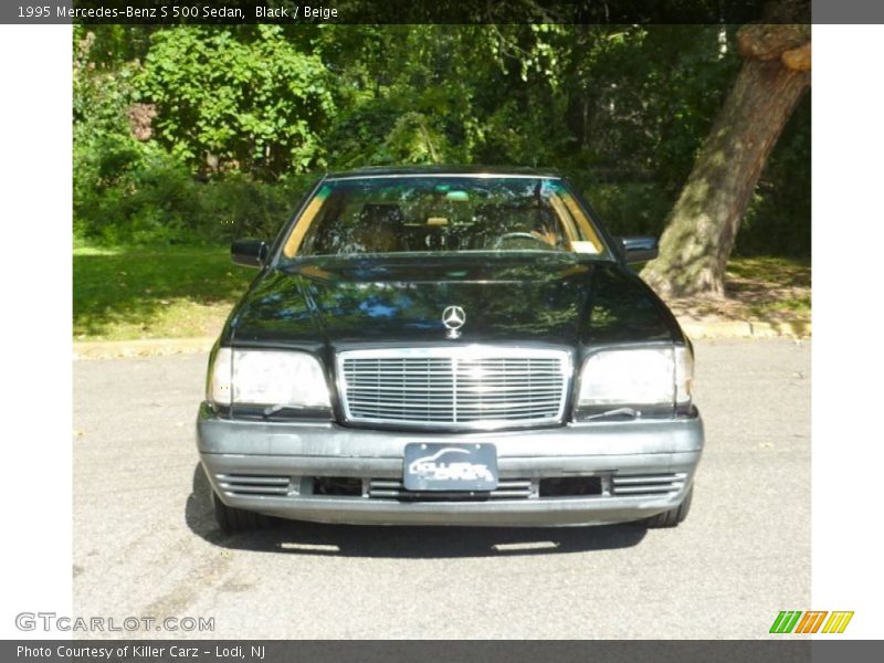 Black / Beige 1995 Mercedes-Benz S 500 Sedan
