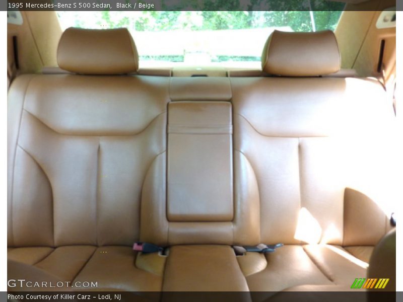 Black / Beige 1995 Mercedes-Benz S 500 Sedan