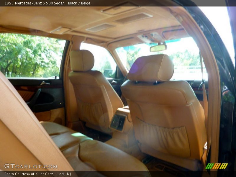 Black / Beige 1995 Mercedes-Benz S 500 Sedan