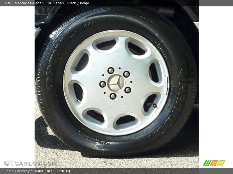 Black / Beige 1995 Mercedes-Benz S 500 Sedan