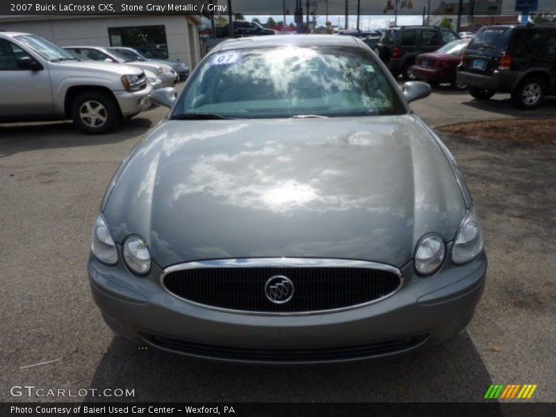Stone Gray Metallic / Gray 2007 Buick LaCrosse CXS
