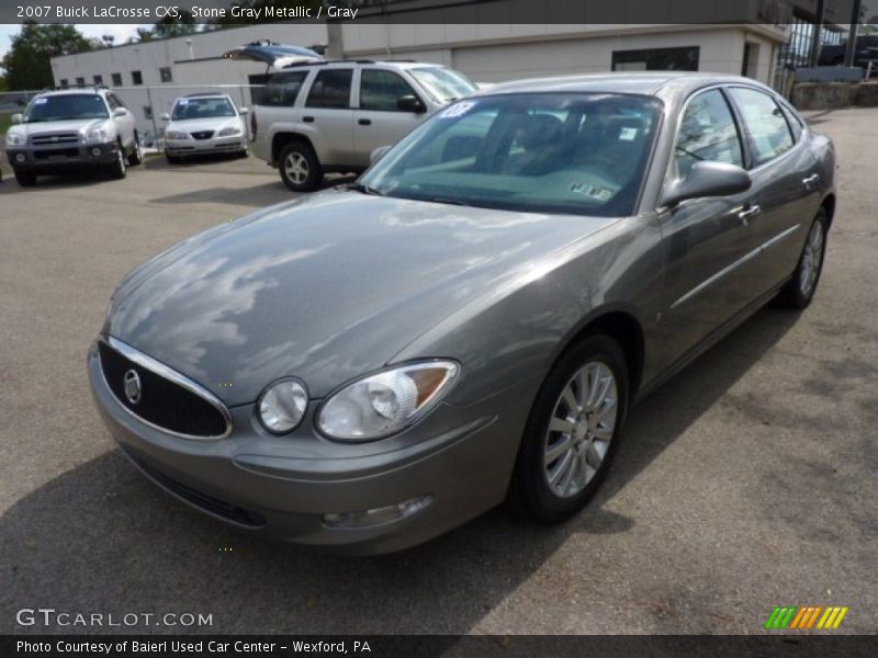 Stone Gray Metallic / Gray 2007 Buick LaCrosse CXS