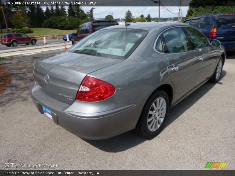 Stone Gray Metallic / Gray 2007 Buick LaCrosse CXS