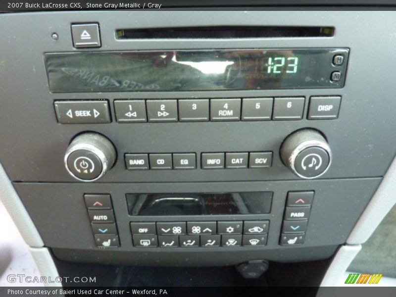 Stone Gray Metallic / Gray 2007 Buick LaCrosse CXS