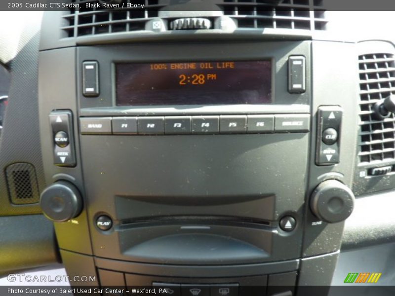 Black Raven / Ebony 2005 Cadillac CTS Sedan