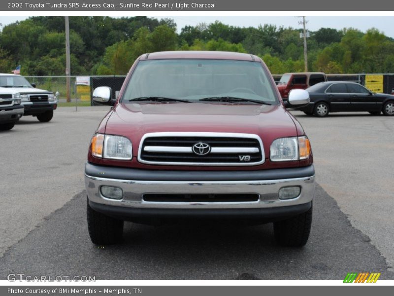 Sunfire Red Pearl / Light Charcoal 2002 Toyota Tundra SR5 Access Cab