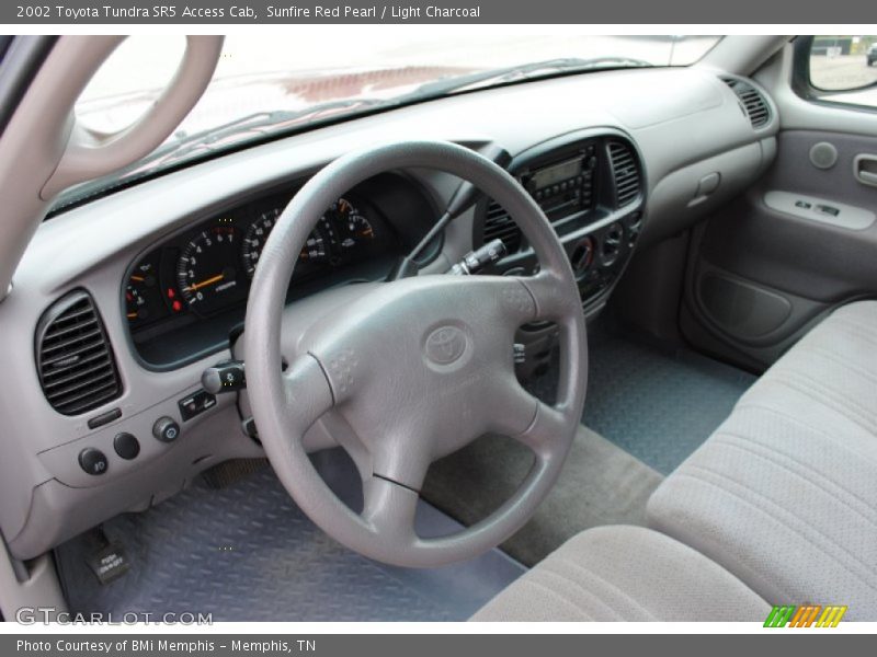 Sunfire Red Pearl / Light Charcoal 2002 Toyota Tundra SR5 Access Cab