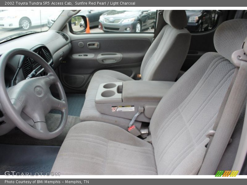 Sunfire Red Pearl / Light Charcoal 2002 Toyota Tundra SR5 Access Cab