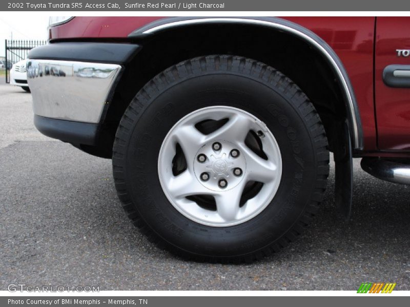 Sunfire Red Pearl / Light Charcoal 2002 Toyota Tundra SR5 Access Cab
