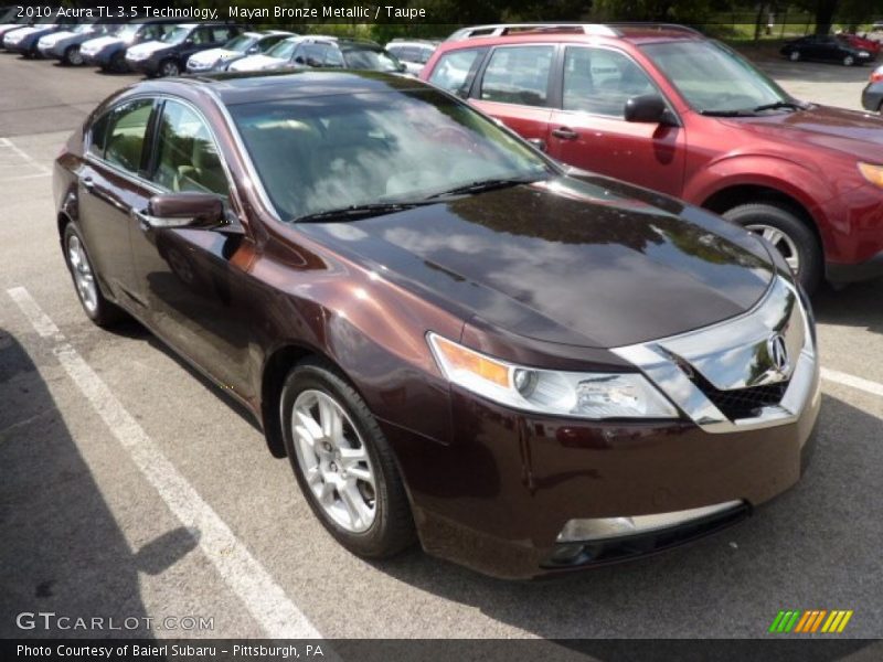 Front 3/4 View of 2010 TL 3.5 Technology