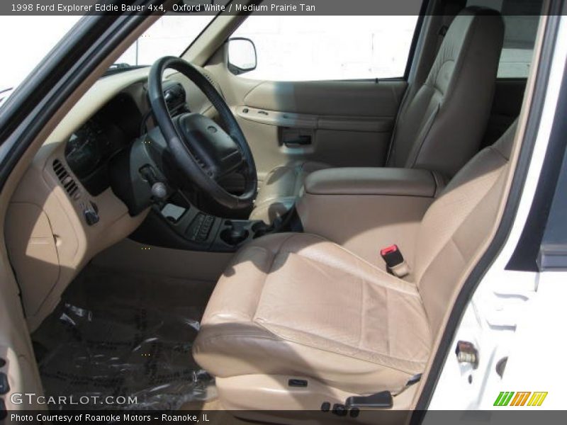 Oxford White / Medium Prairie Tan 1998 Ford Explorer Eddie Bauer 4x4