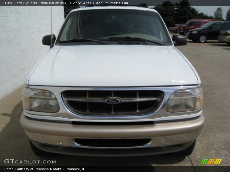 Oxford White / Medium Prairie Tan 1998 Ford Explorer Eddie Bauer 4x4