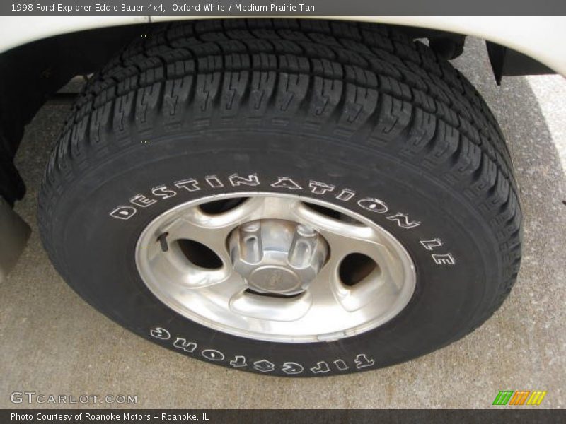 Oxford White / Medium Prairie Tan 1998 Ford Explorer Eddie Bauer 4x4