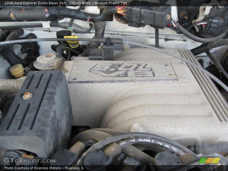 Oxford White / Medium Prairie Tan 1998 Ford Explorer Eddie Bauer 4x4